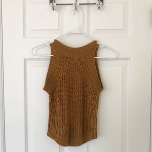 Knit Crop Top - Size Small